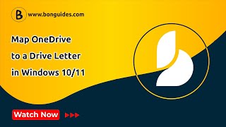 how to map onedrive to a drive letter in windows 10/11 | map onedrive as a network drive