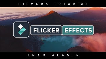 Wondershare Fillmora Tutorial : How to add Flicker Effect | Filmora Flicker Effect (2018)
