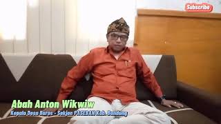 ABAH ANTON WIKWIW KEPALA DESA BAROS BERI INSENTIF BAGI PARA SENIMAN DI BAROS SETIAP TAHUN