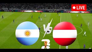 🔴 LIVE NOW | Argentina 🇦🇷 vs Austria 🇦🇹 | PES 2021 Gameplay Simulation