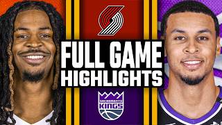 Portland Trail Blazers vs Sacramento Kings - FULL GAME HIGHLIGHTS | October 13, 2026 NBA Preseason