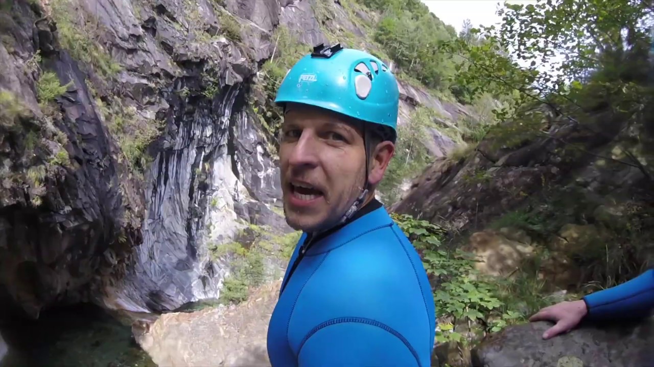 Canyoning Bodengo - Canyoning Bergwasser Action Compilation