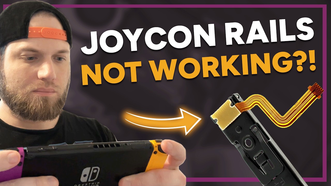 Fix Your Nintendo Switch Joy-Con Rails in Minutes! - YouTube