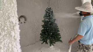 How to make Christmas tree in a factory