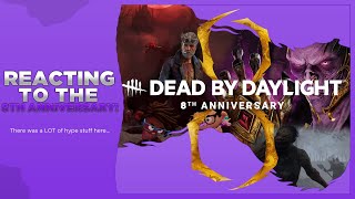 REACTING TO DEAD BY DAYLIGHT'S 8TH ANNIVERSARY REVEALS!