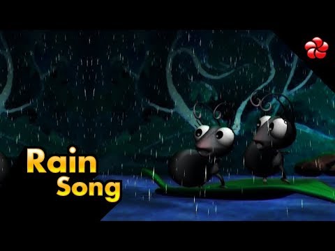 MANCHADI RAIN SONG Malayalam animation cartoon nursery rhymes for children from manchadi manjadi