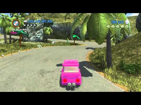 LEGO City Undercover (PS4) - All 120 Vehicles Unlocked (2 Bonus Missions Completed). 