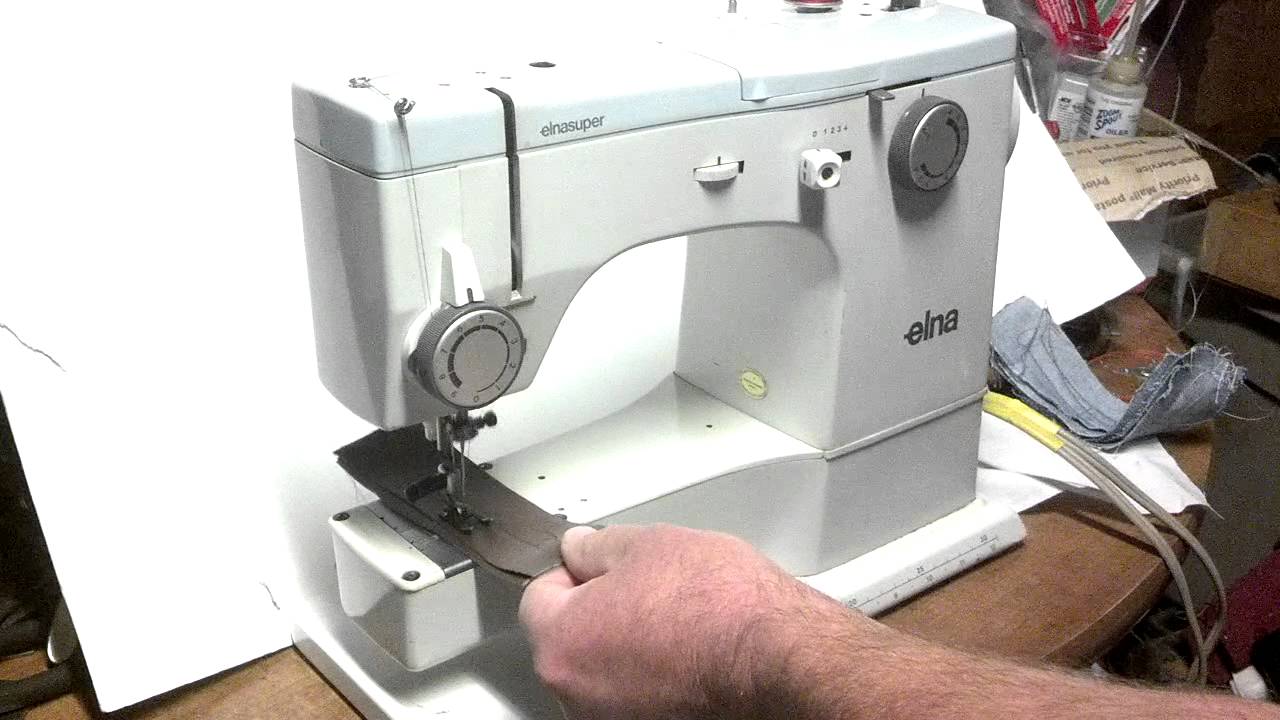 Vintage Elna ElnaSuper 62C Cam Zig Zag Sewing Machine  