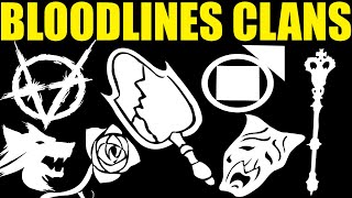 VTM Bloodlines 1 Clan Guide