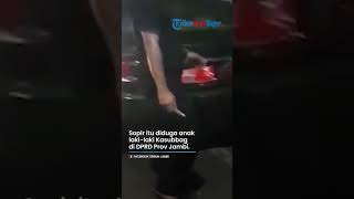 Tampang Sopir Mobil Dinas Dprd Jambi Yang Alami Kecelakaan Tunggal Bersama Wanita Bugil