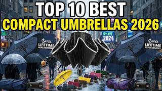 Best Compact Umbrella 2026 | Top 10 Best Compact Umbrellas for Rain & Travel | Windproof & Portable