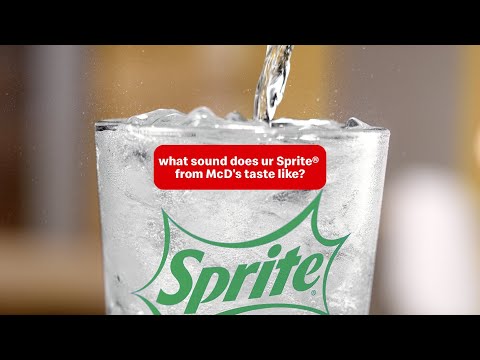 Sip a FREE* Sprite® from McDonald's® with your order on the first day of summer and tell us what you hear