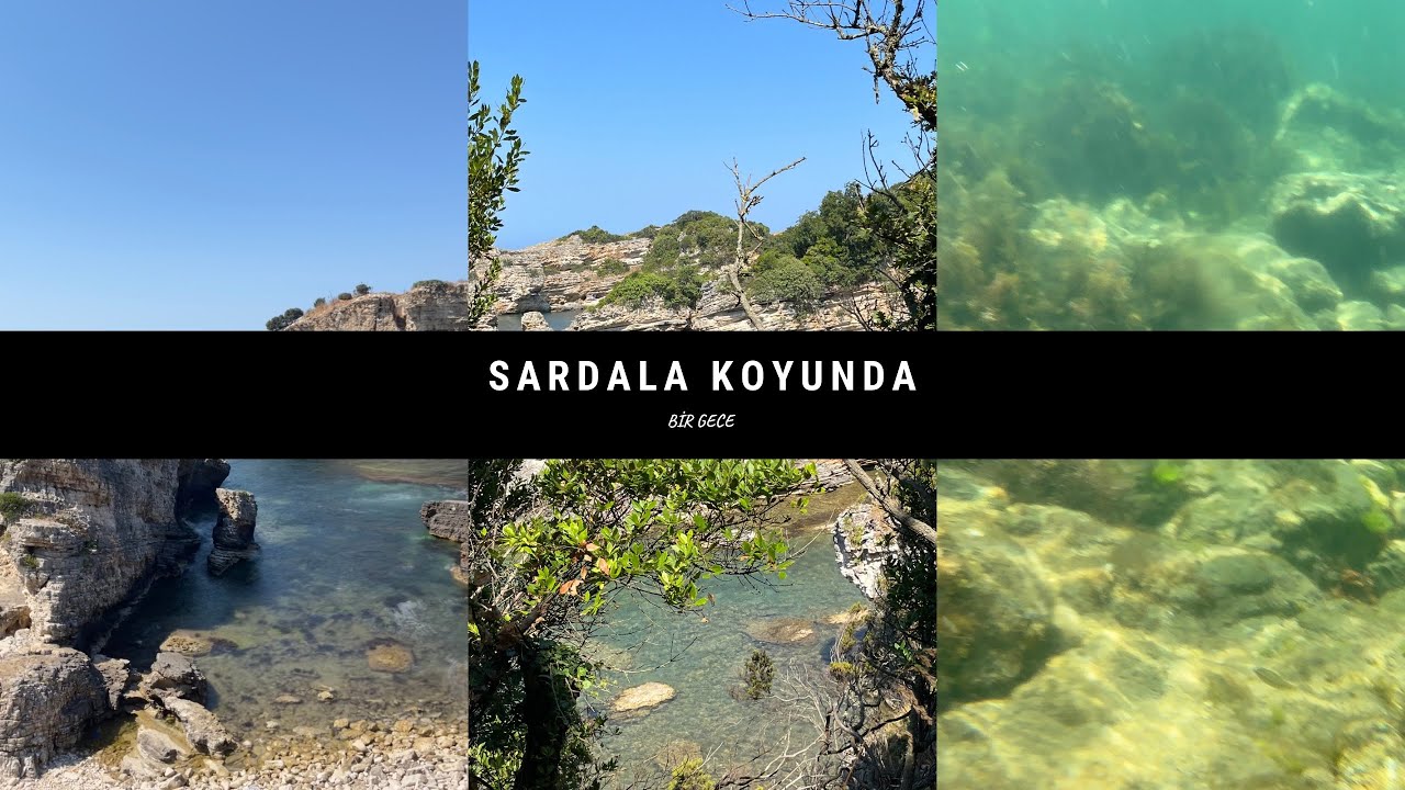 SARDALA KOYU KAMPI | deniz altı görüntüleri