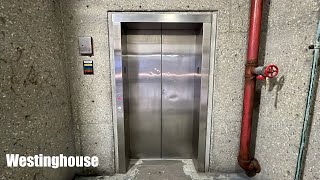Scenic Westinghouse Hydraulic Elevator at the State and Main Garage in Rockford, IL