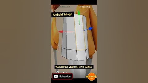 HOW TO MODEL LOWPOLY 3D CHARACTERS USING PRISMA 3D# ANDROID APP