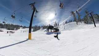 Badger Pass Ski Are - Yosemite - Tour of west side are - 3/24