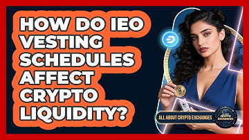 How Do IEO Vesting Schedules Affect Crypto Liquidity? - All About Crypto Exchanges