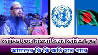 যে কারণে আলেমরা জাতিসংঘের মানবাধিকার অফিসের বিরোধিতা করেছেন | শায়খ আহমাদুল্লাহ #জাতিসংঘ #মানবাধিকার