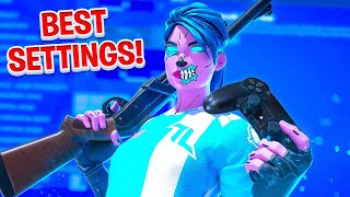 The New BEST Linear *Aimbot* 60FPS Console/PC Controller Settings for Competitive Fortnite