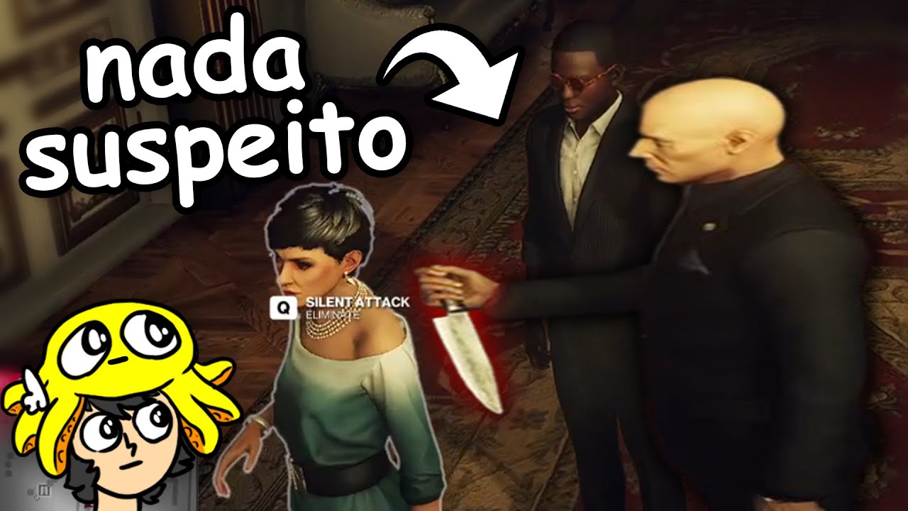 não sendo NADA suspeito na maior dificuldade do hitman