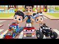 Fire Truck Song | Choo Choo Train Song | Baby Shark | Family Dance Song #appMink Nursery Rhymes