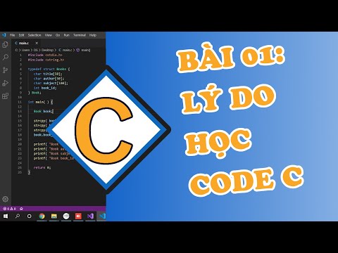 Lập trình C Cơ bản 01  Lý do nên học ngôn ngữ C/C++ và ứng dụng của C/C++ trong thực tế