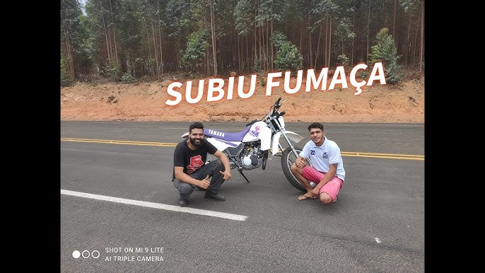 TRILHA DE MOTO NA PRAIA  DT 200R NERVOSA NAS DUNAS DE AREIA