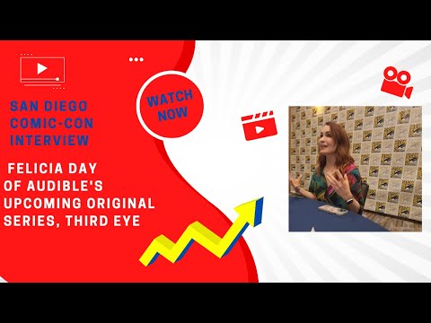Felicia Day Interview for Audible's Third Eye at Comic-Con 2023