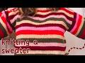 Knitting a sweater for fall 🍂 | project vlog
