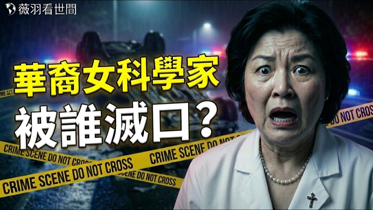 她知道的太多了？中共也在研究？神秘車禍後永遠無法開口；去國會作證前，情報官員離奇死亡；消失名單增至13人｜薇羽看世間 20260423