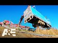 30,000 Pound Tractor Trailer Pulled From A Lake | Hustle & Tow | A&E