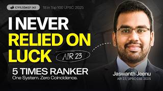 Why Smash Rankers Repeat Success | Strategy, Systems &amp; Mindset Decoded | AIR 23 Blueprint