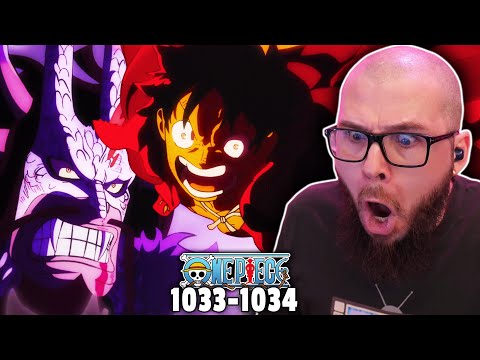 PEAK ANIMATION!!! One Piece Episode 1033-1034 Reaction
