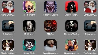 Santa Granny,Ice Scream,IT Horror,Entity AHorror,Mr Granny,FNaF4,Oddplanet,Slenderina,Hello Neighbor screenshot 2