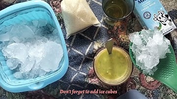 PROCEDURE TEXT - HOW TO MAKE AVOCADO SHAKE