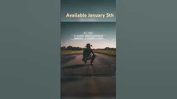 My new single “Last Frontier” will be available everywhere January 5th!