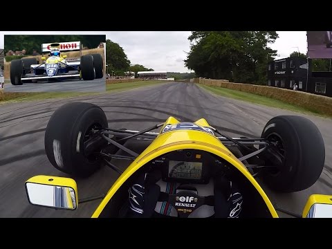 Driver's Eye: Williams FW13B at Goodwood