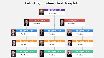 Creating  a Dynamic Sales Organization Chart Template in PowerPoint  #slideegg