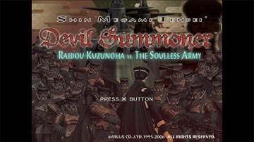 Devil Summoner: Raidou Kuzunoha vs. The Soulless Army - Opening Cinematic [4K]