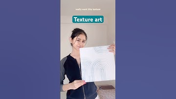 How to make Easy Texture Art ✨#art #diy