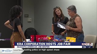 KRA Corporation hosts job fair