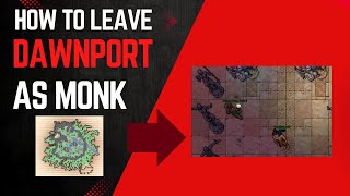 Tibia 2025 How to leave DAWNPORT as a Monk!