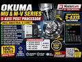 OKUMA MU / M-V Series 5-Axis Mastercam Post Processor | Real Industrial G-Code Demo