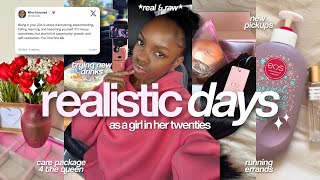 Real & Raw Vlog ♡ Sick Days, Care Packages, Taste of Living Alone, Errands, New Drinks + MORE!