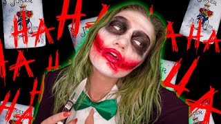 🃏 THE JOKER | SIMPLE SFX MAKEUP | HALLOWEEN SERIES screenshot 2