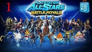 Let's Play PlayStation All-Stars Battle Royale Part 1: Ready, Fight!