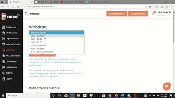How-To Make A Withdrawal From A Brokerage Account (Hugosway)