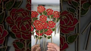Wood rose #glowforge