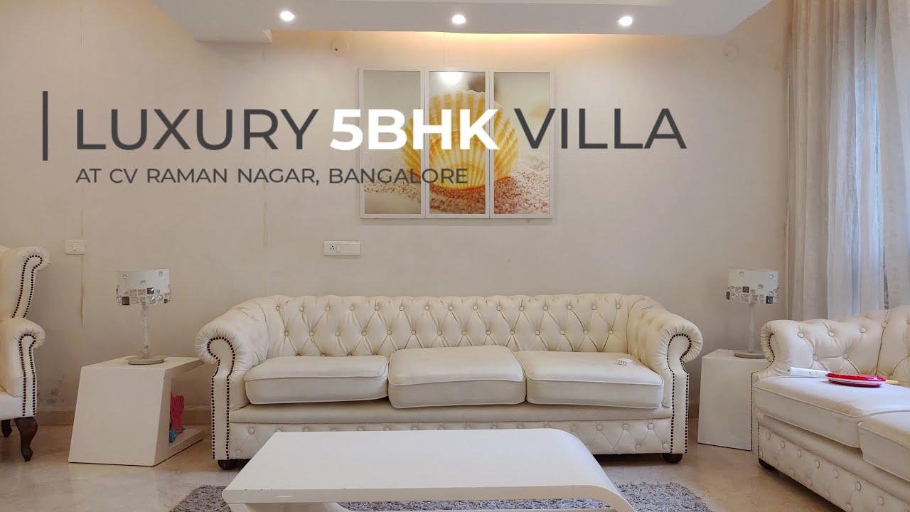 Luxurious Home 5BHK Villa for Rent at CV Raman Nagar Bangalore | House ...