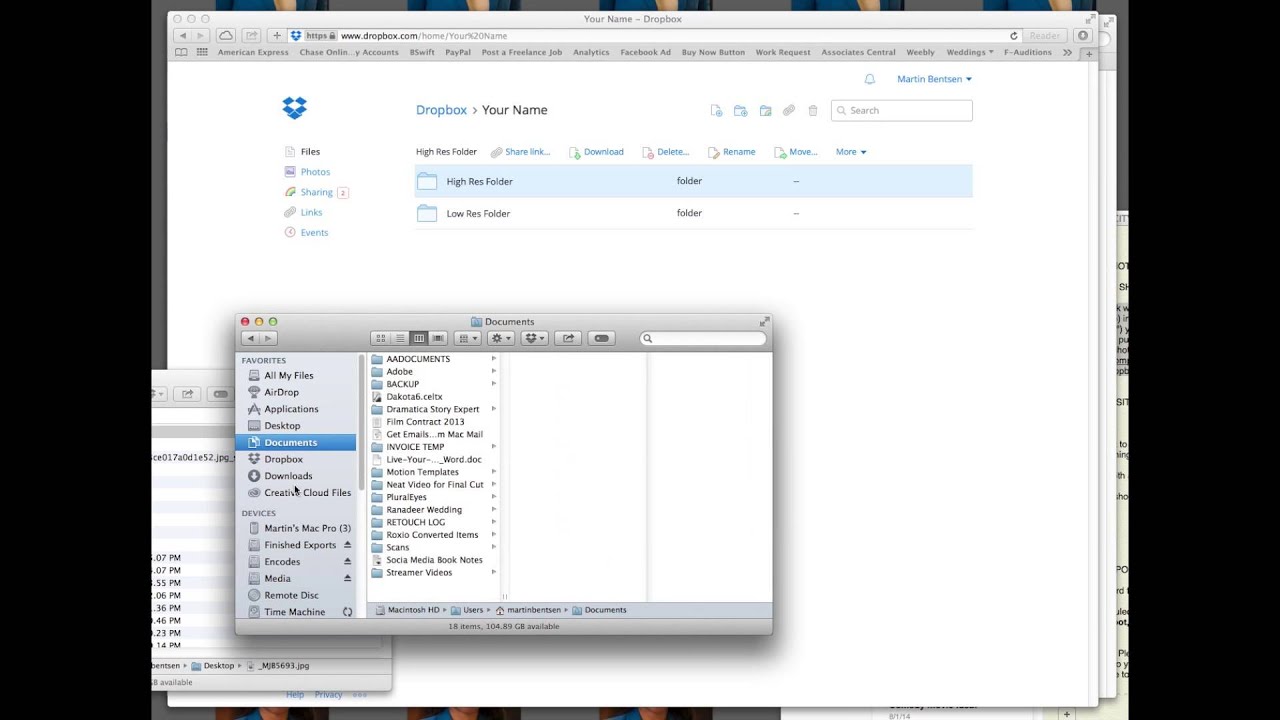 download dropbox files without downloadeing dropbox